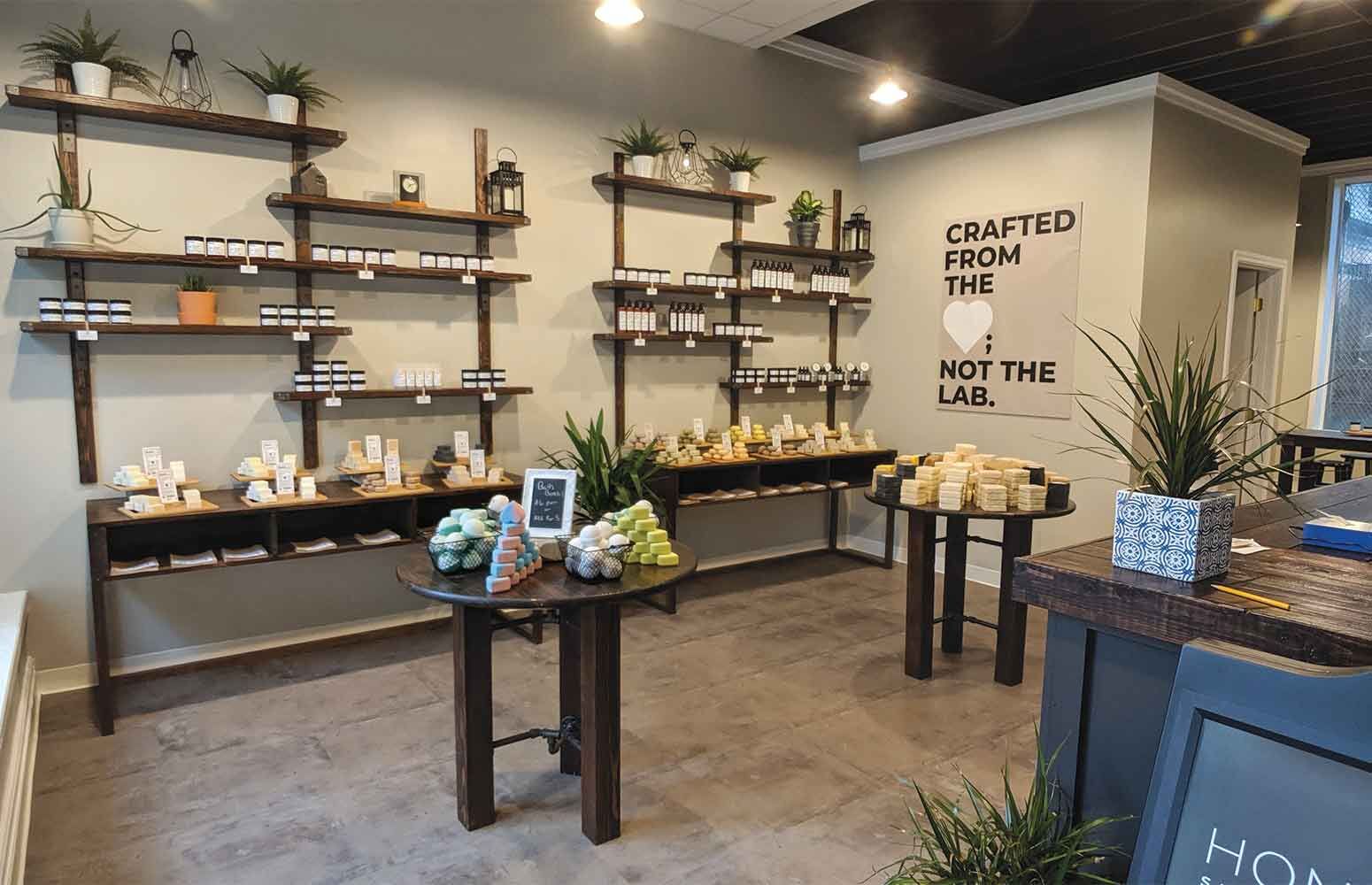 Going green / You can still shop local